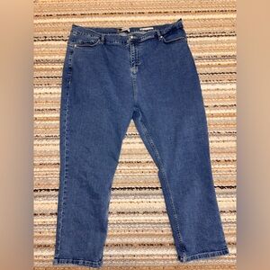 SLØ Not Fast Fashion Mom Jeans | Size L (Fits like 22/24 / 3XL) | 26" Inseam